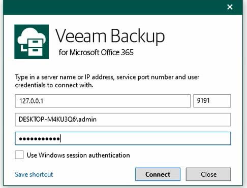 Veeam Backup for Office365
