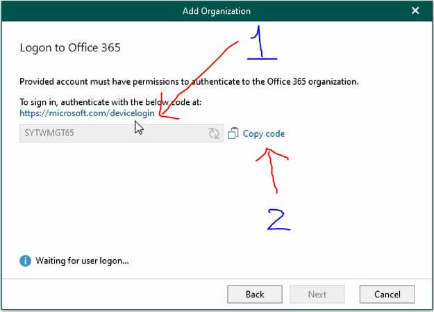 Veeam Backup for Office365