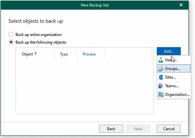 Veeam Backup for Office365