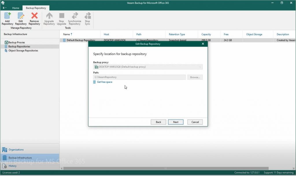 Veeam Backup for Office365