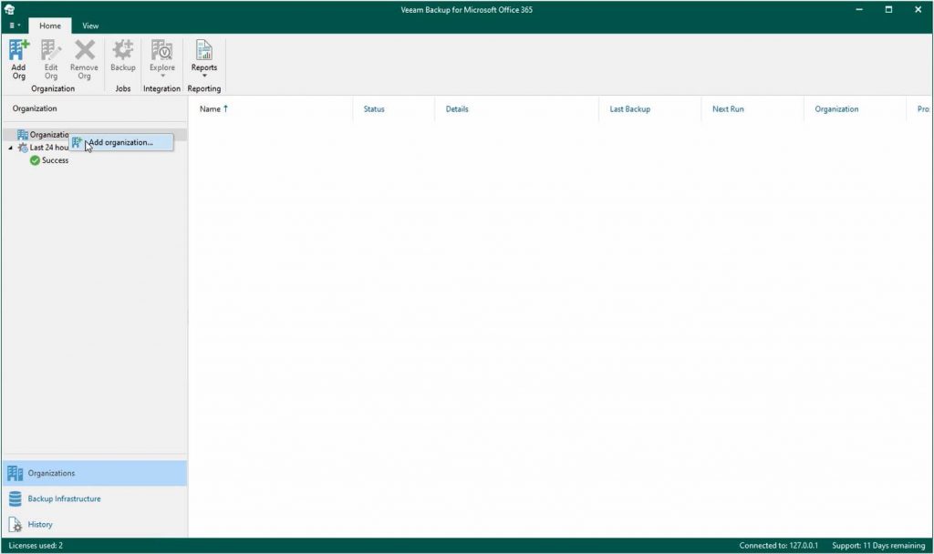 Veeam Backup for Office365