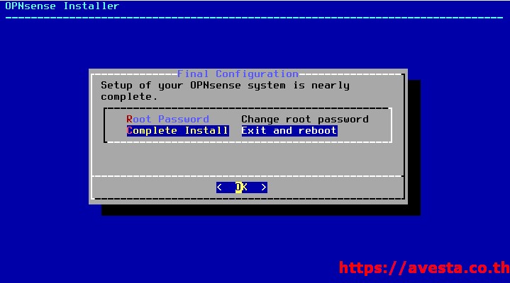 install opnsene