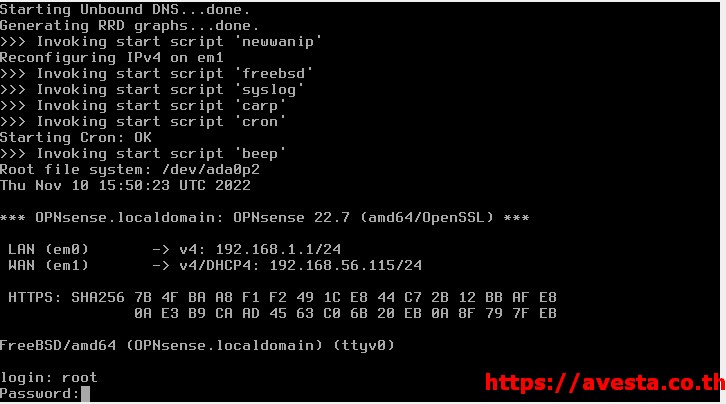 install opnsene