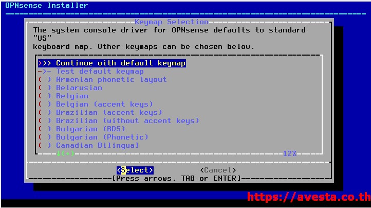 install opnsene