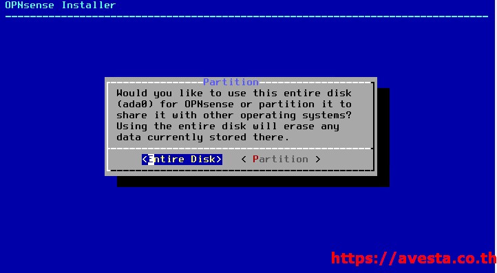 install opnsene