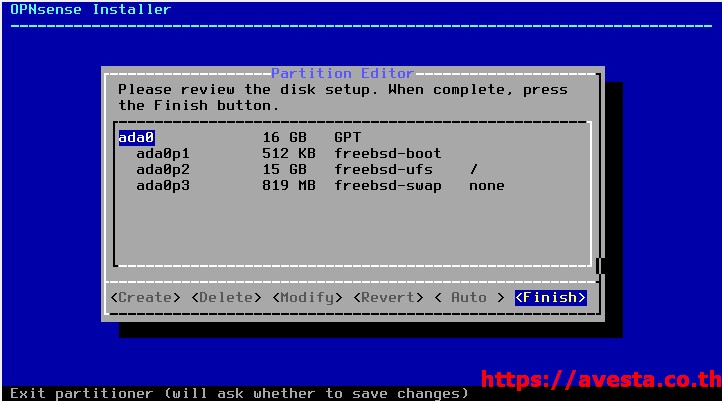 install opnsene