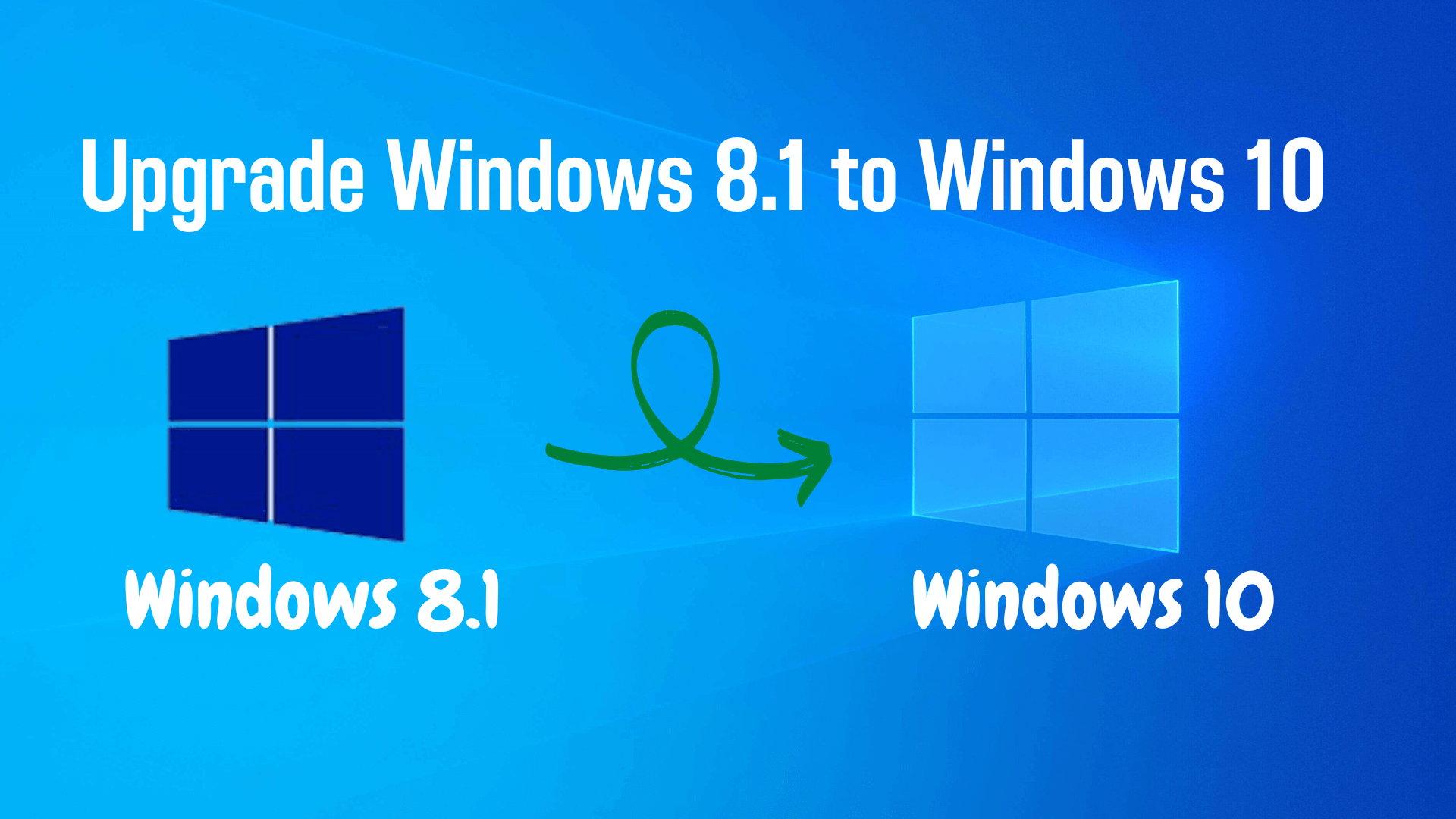 การอัพเกรดจาก Windows 8.1 ไปเป็น Windows 10