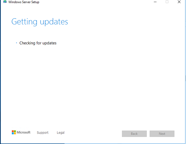 Upgrading Windows Server 2016 to Windows Server 2022