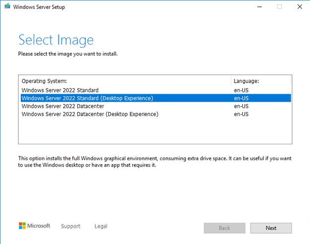 Upgrading Windows Server 2016 to Windows Server 2022