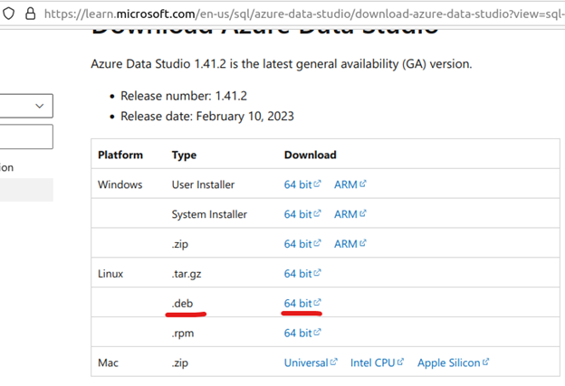 Azure Data Studio