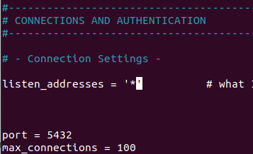 install postgresql