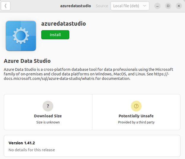 software installer docker
