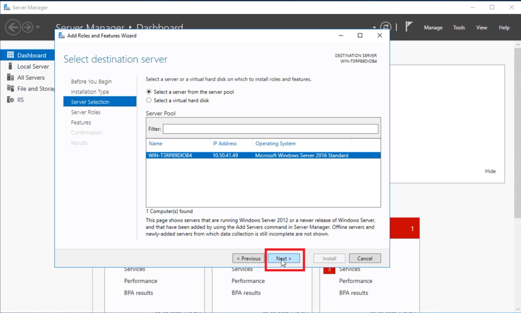 Active Directory – Windows Server 2016