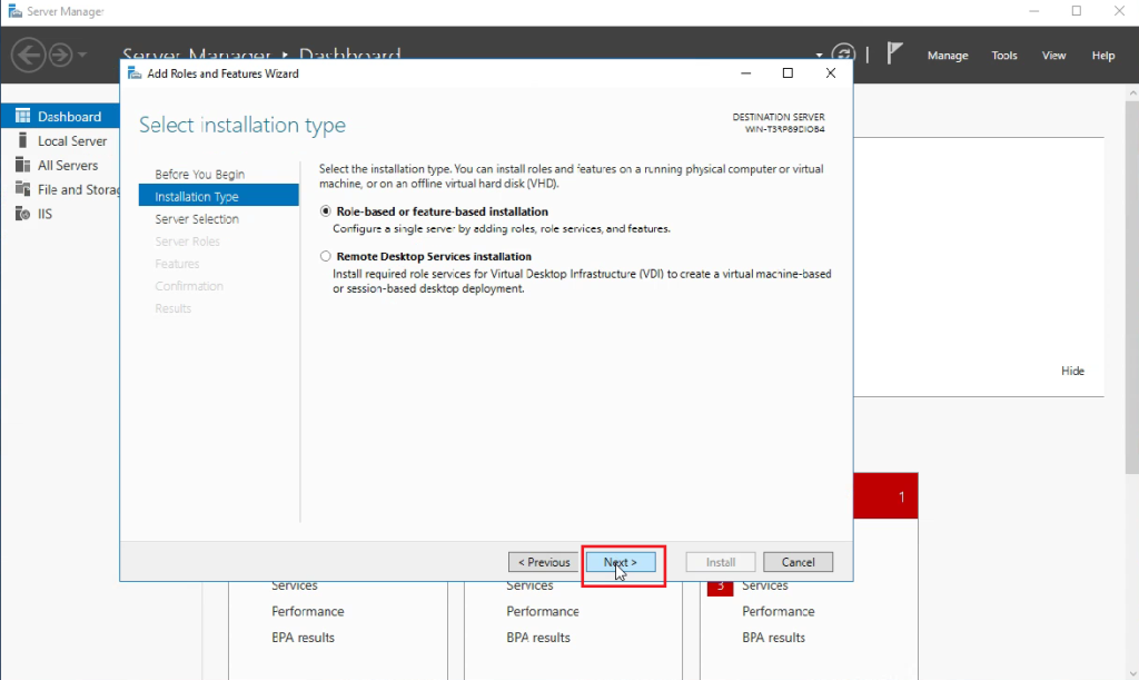 Active Directory – Windows Server 2016