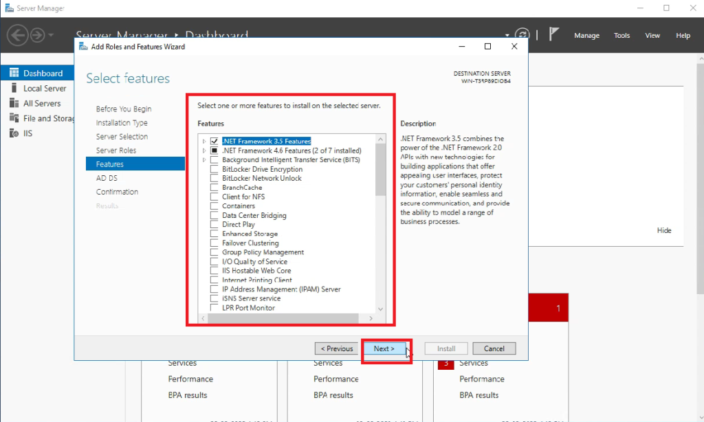 Active Directory – Windows Server 2016