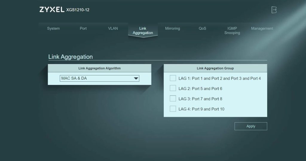 Zyxel XGS1210-12-7