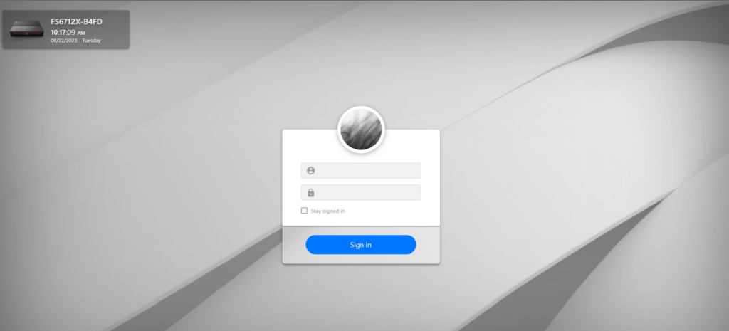 ASUSTOR login