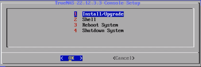 install TrueNAS SCALE1