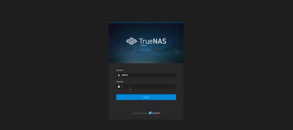 install TrueNAS SCALE10