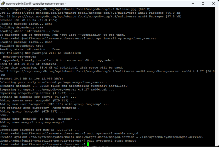 Ubuntu Simulated Controller การติดตั้ง Unifi Controller Network Server บน Ubuntu แบบละเอียด ...