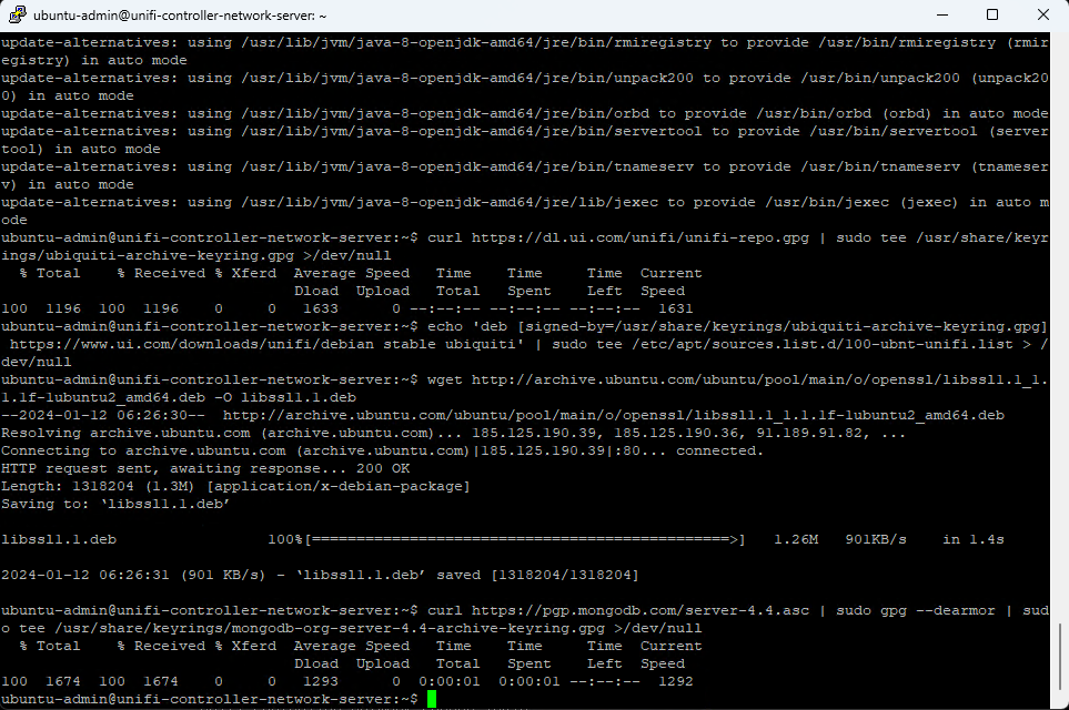 Software UniFi Controller9