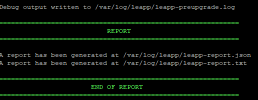 Ready to Migrate Leapp