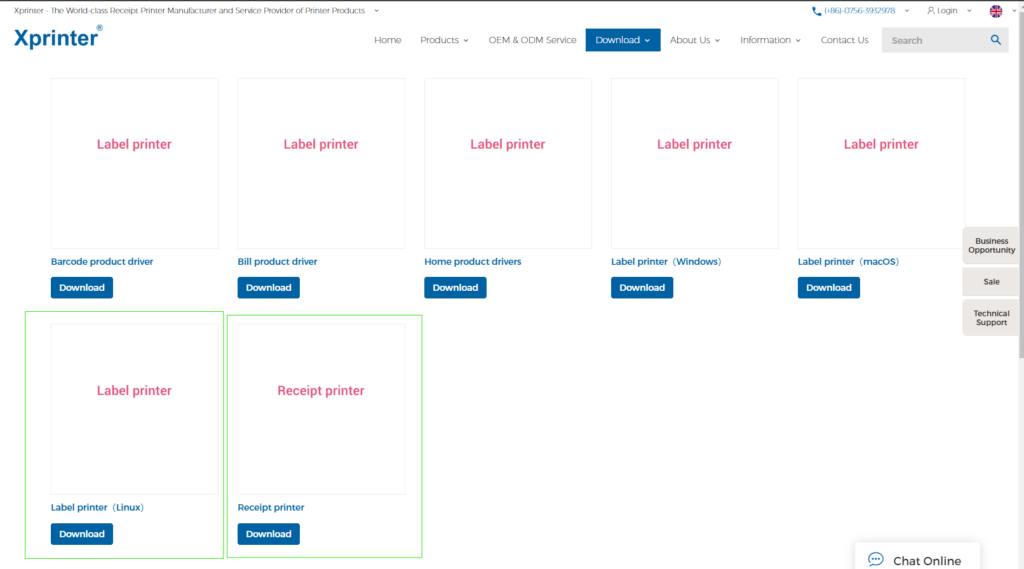 xprinter- Download Driver