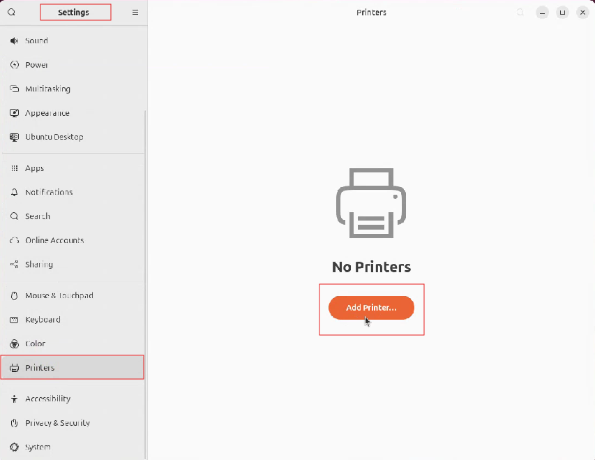 xprinter- add Printers