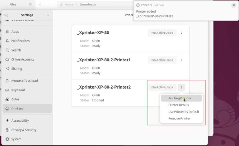 Windows Xp Compatible Printers การติดตั้ง Driver ของ xprinter xp-n160ii บน Ubuntu