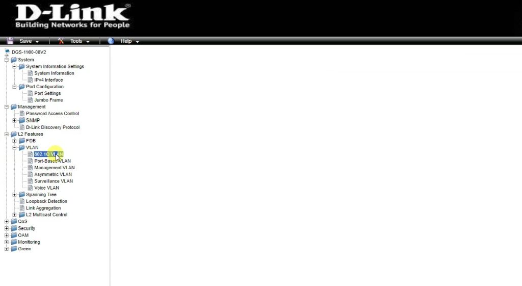 D-Link DGS-1100-08V2-2