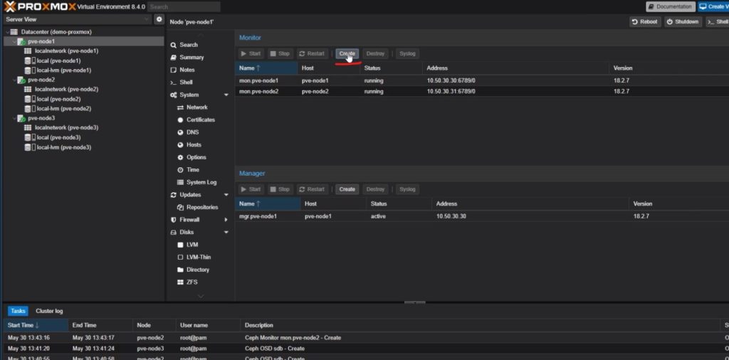 Ceph monitor