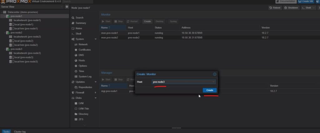 Ceph monitor