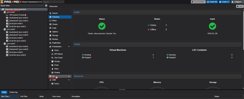 HA-Cluster-proxmox