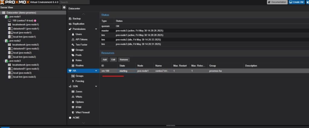 HA-Cluster-proxmox
