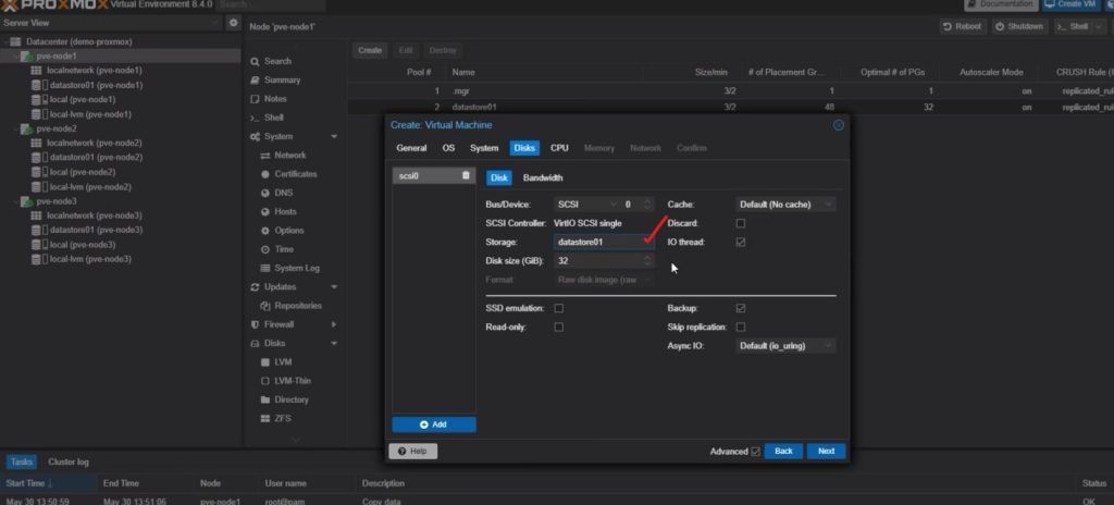Test-Cluster-proxmox