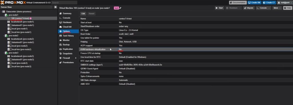 Test-Cluster-proxmox