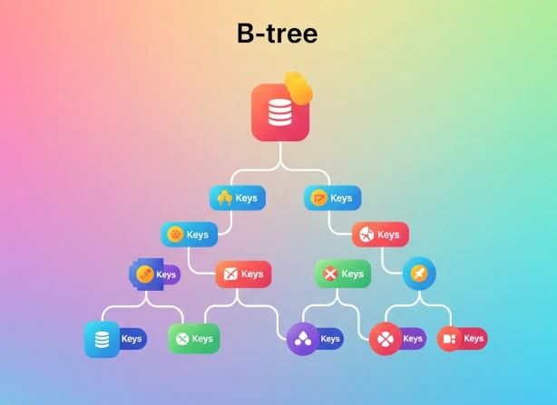 b-tree structure